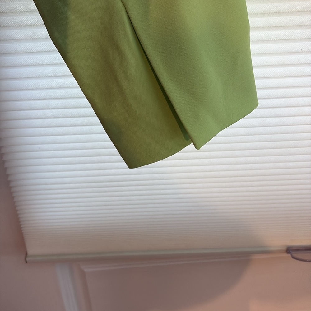 11 Honore NWT Size 14 Ariel Cropped Blazer in Paradise Green - Picture 7 of 13